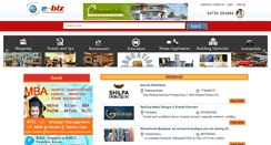 Desktop Screenshot of ebizkerala.com